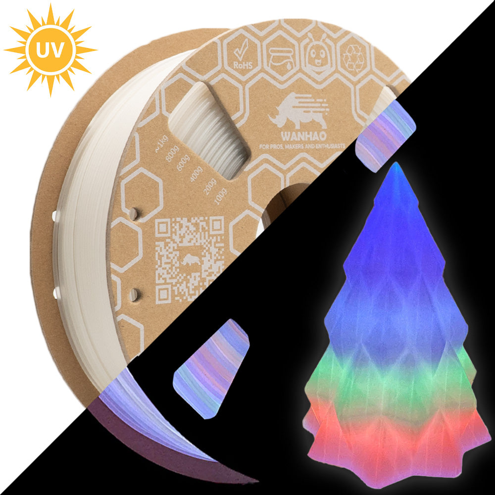 PLA PREMIUM PHOSPHO ARC-EN-CIEL 1Kg ( LUMINOUS )