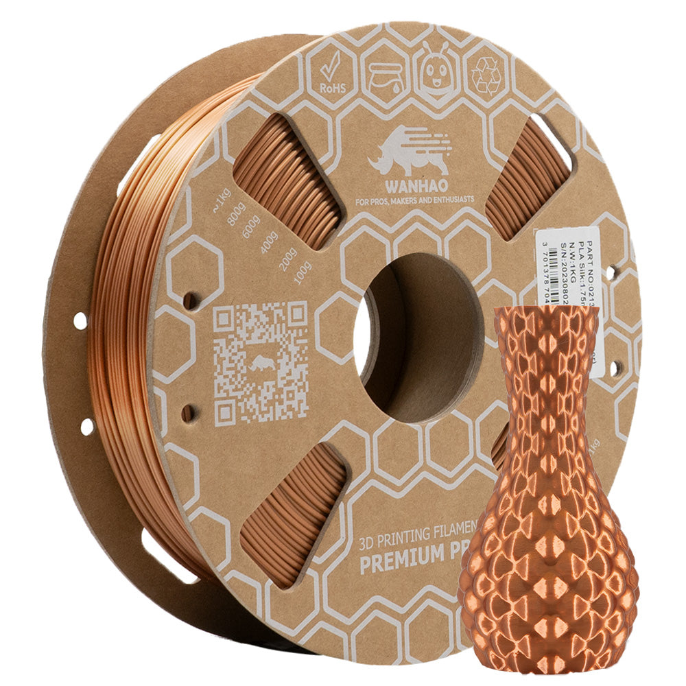 PLA  SILK CUIVRE Premium 1Kg / 1.75mm