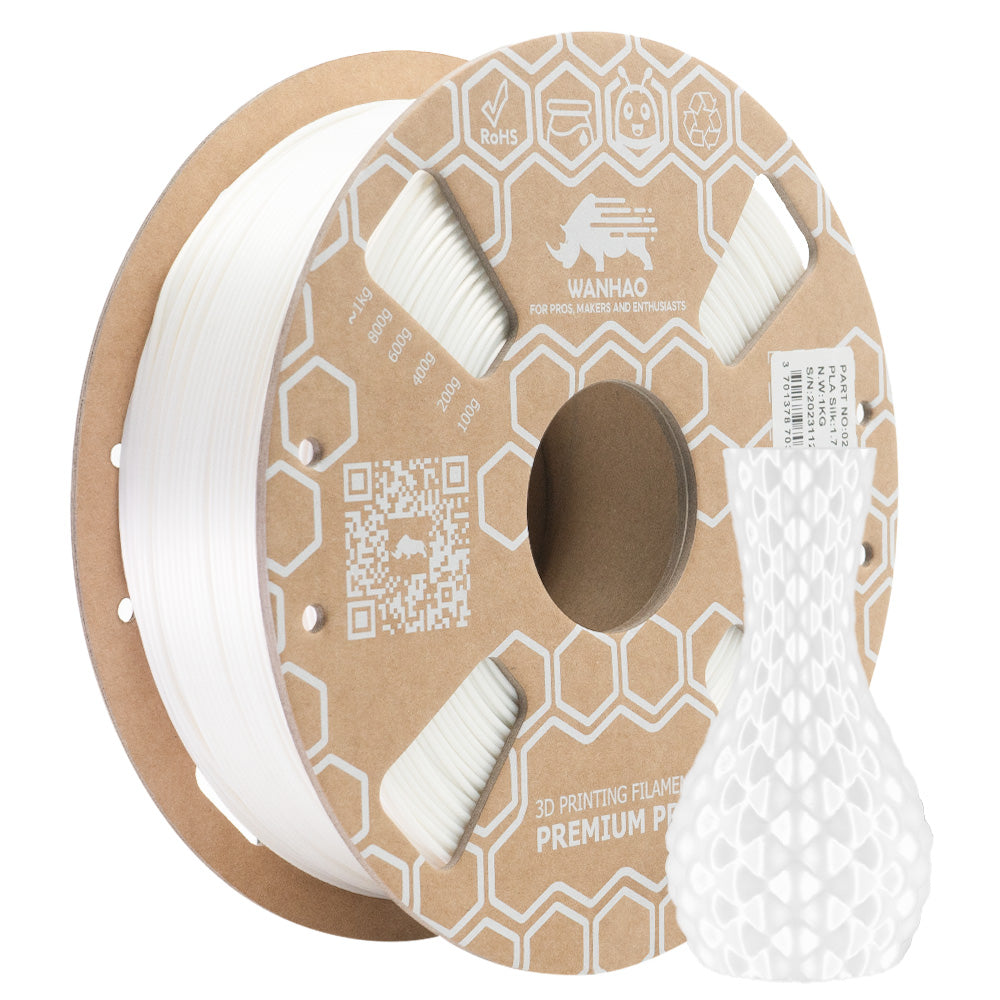 PLA Silk Blanc Premium - 1.75mm, 1Kg