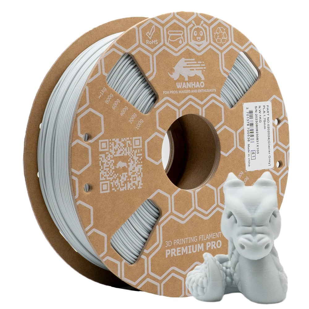 PLA PREMIUM GRIS GLACIER 1Kg
