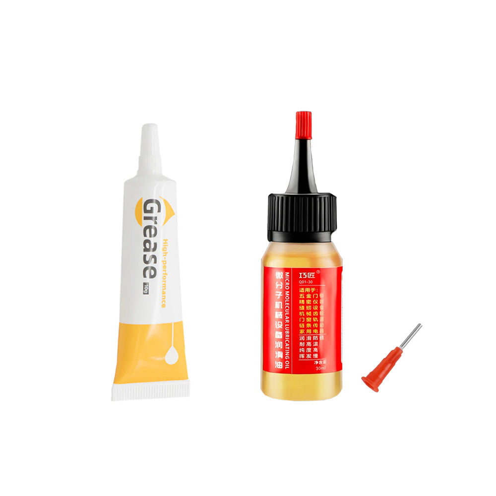 Flacon d'huile 30ml et Tube Graisse de Maintenance 10g