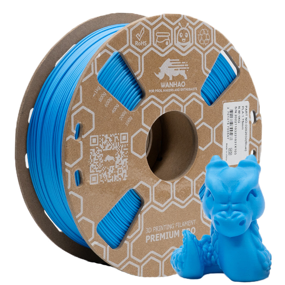 PLA PREMIUM BLEU 1Kg 1.75mm