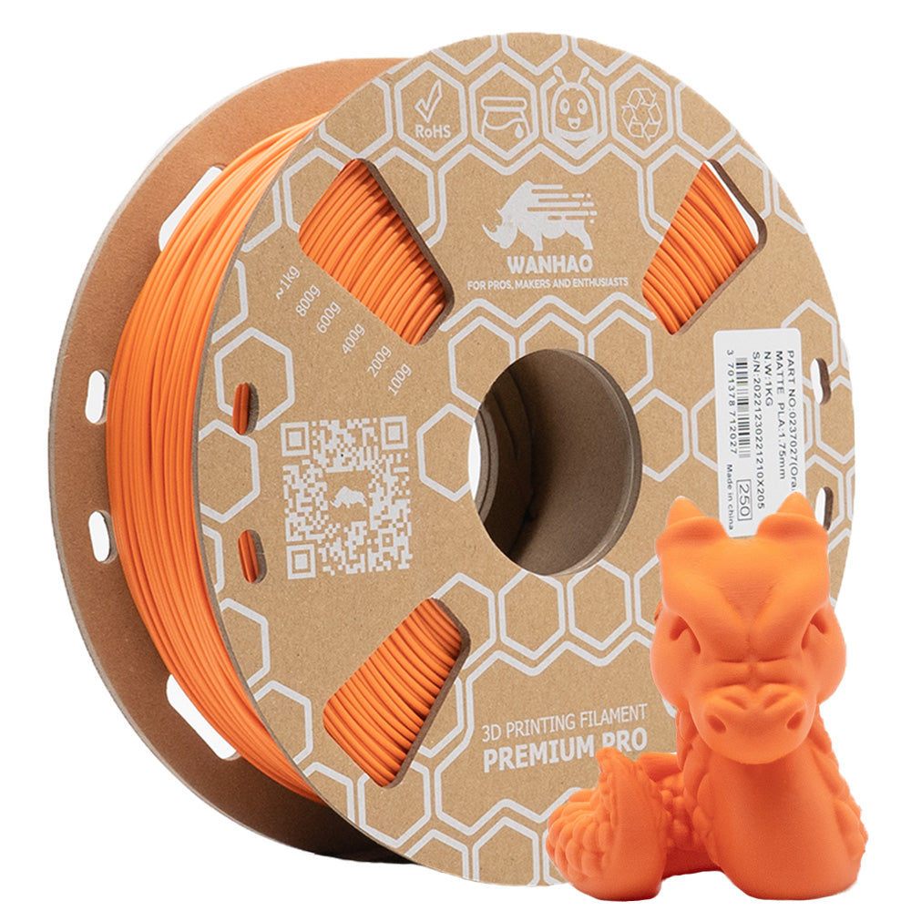 PREMIUM MATTE ORANGE 1KG 1.75MM