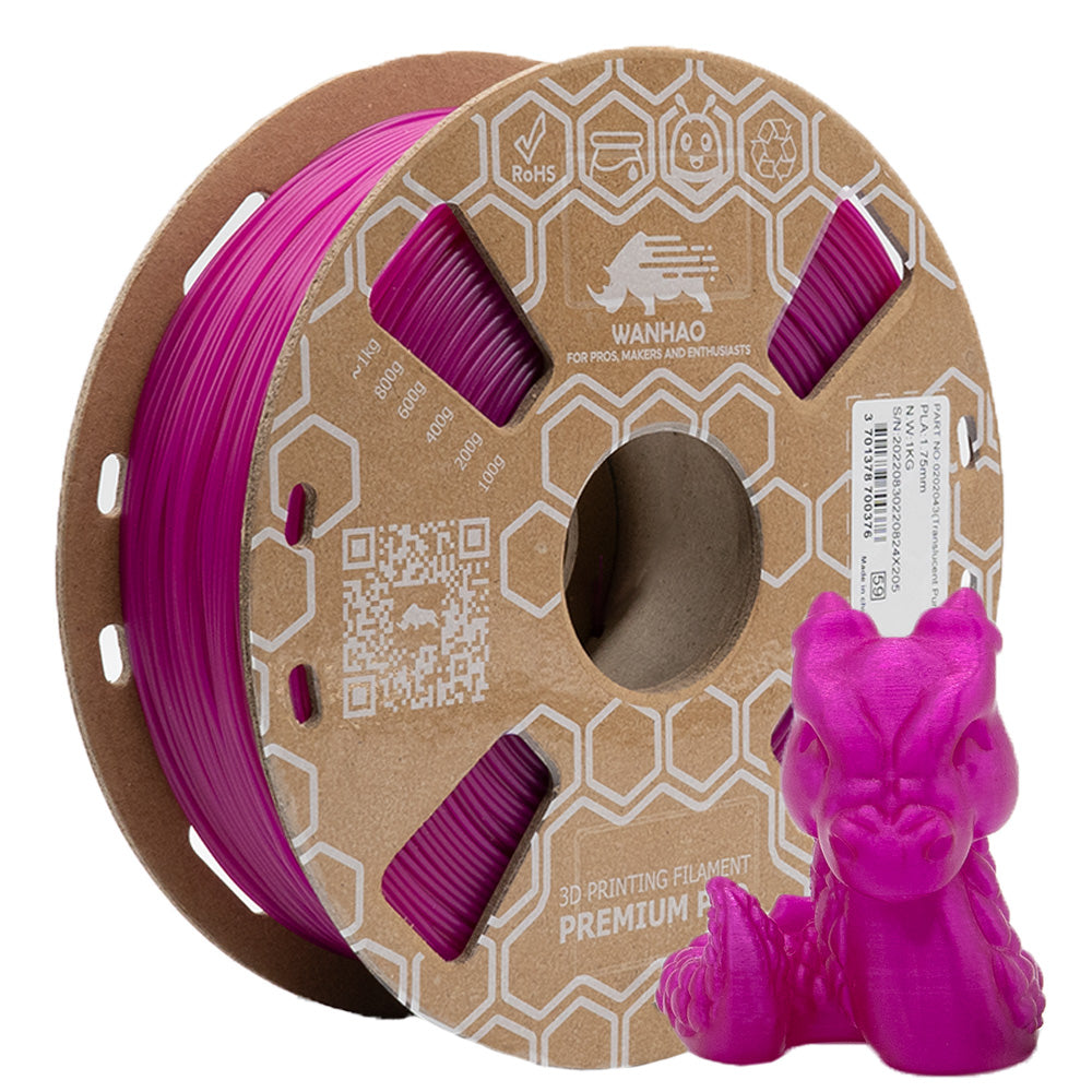 PLA PREMIUM VIOLET TRANSPARENT 1Kg